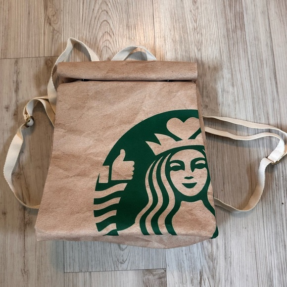 Starbucks Handbags - EUC mini Starbucks backpack… perfect as a lunch bag